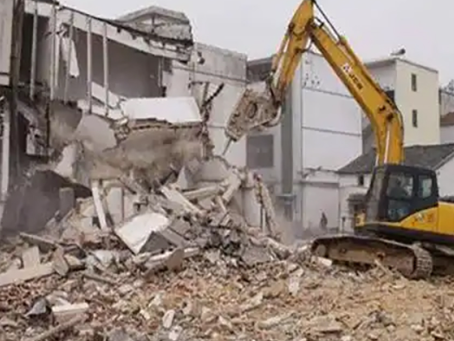 排湖风景区旧房改造拆除